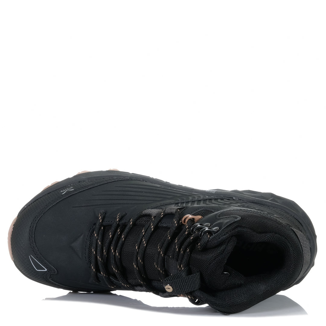 Hi-Tec Geo Fuse Trek Mid WP Womens Black/Taupe Womens Sports