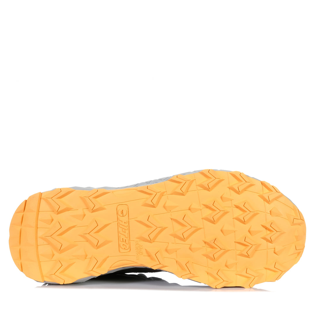 Hi-Tec Geo Fuse Trek Waterproof Steel/Marigold Mens Sports