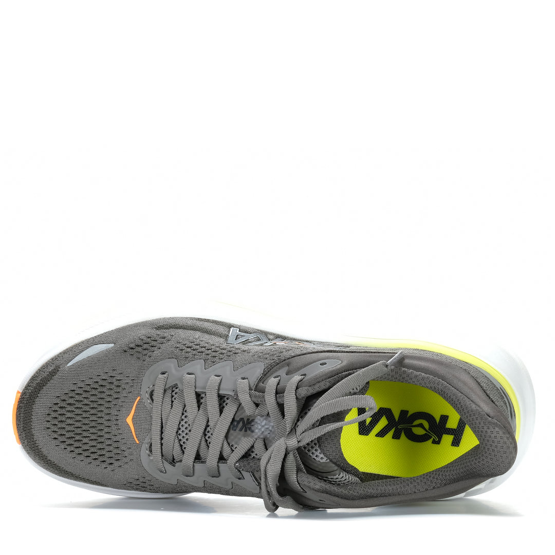 Hoka Bondi 9 Asphalt Grey/Gravel Mens Walking & Running