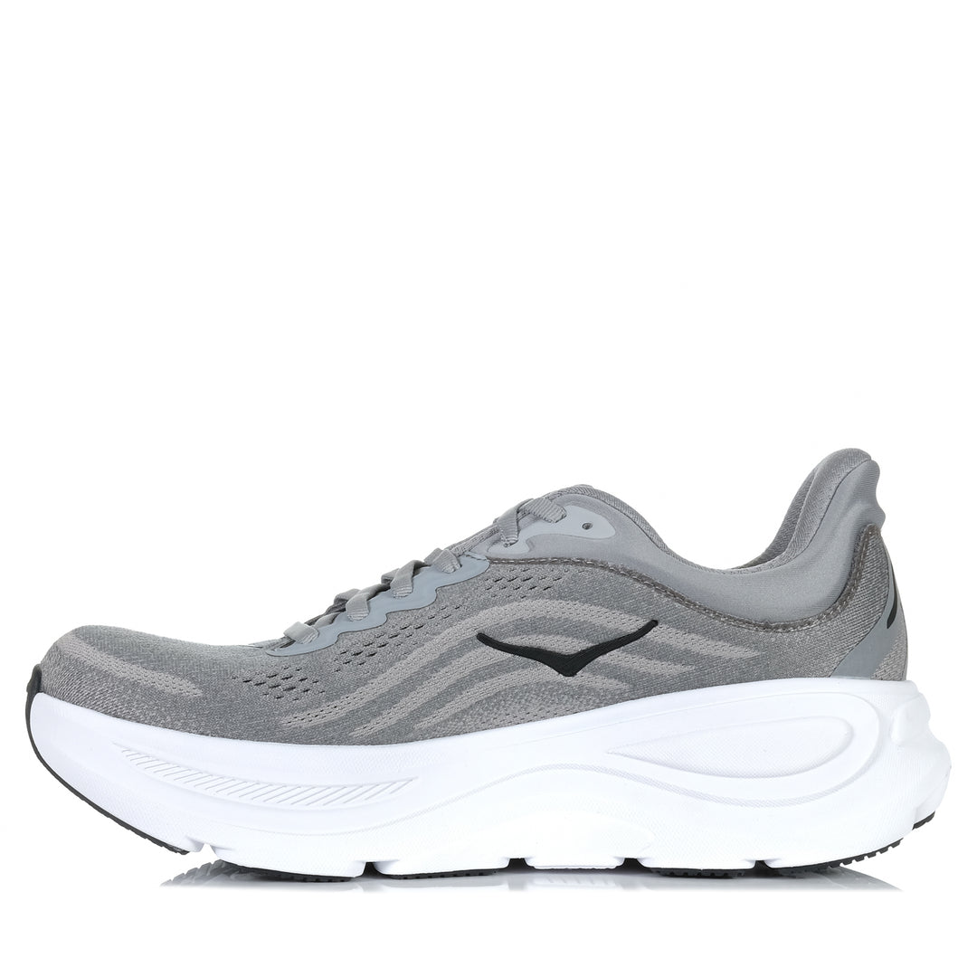 Hoka Bondi 9 (D) Galactic Grey Mens Sports