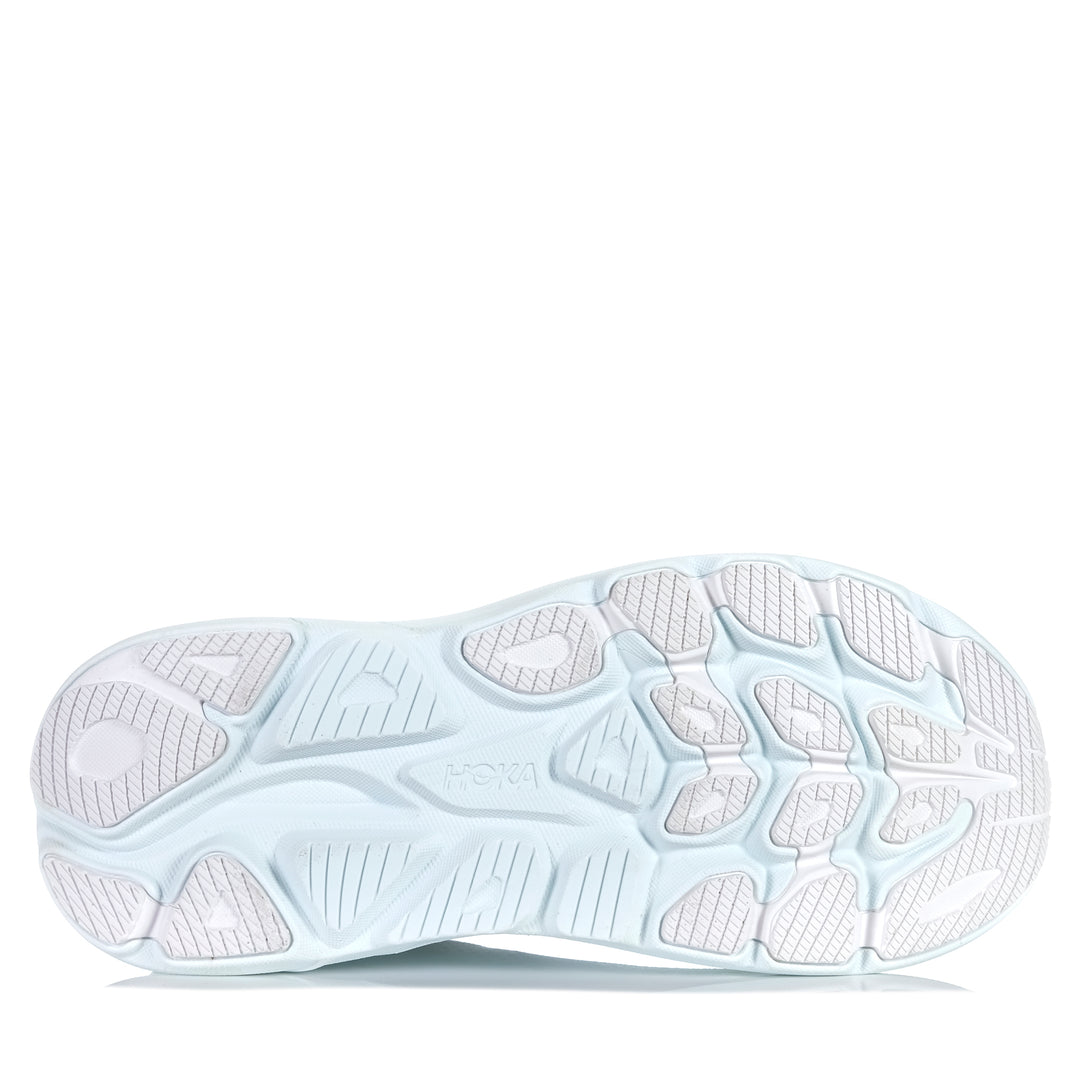 Hoka Clifton 10 (B) White/Cielo Blue Womens Sports
