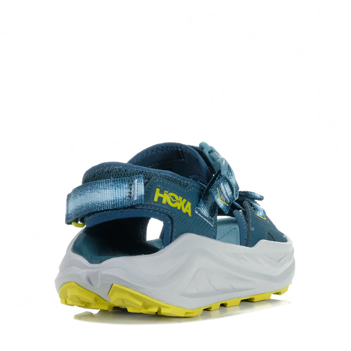 Hoka Infini Hike TC (D) Blue Twilight/Pea Green Mens Sandals
