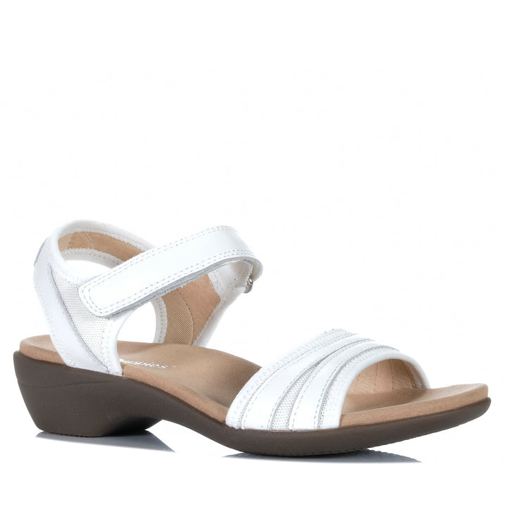 Hush Puppies Amazing White/Gum Womens Sandals