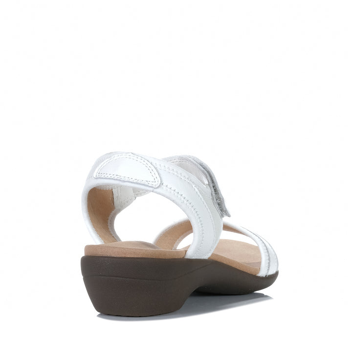 Hush Puppies Amazing White/Gum Womens Sandals