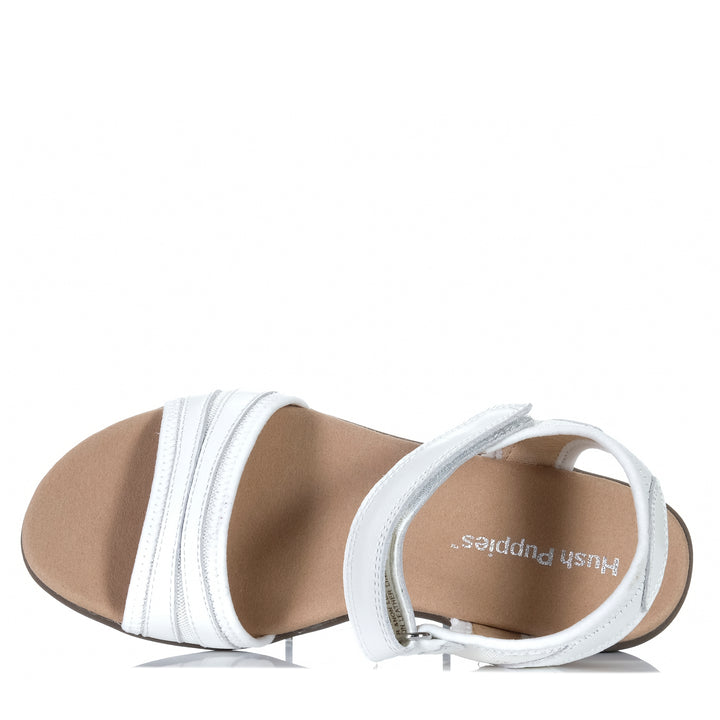 Hush Puppies Amazing White/Gum Womens Sandals