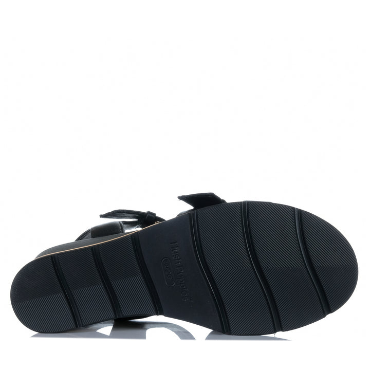 Hush Puppies Cally Black Womens Sandals