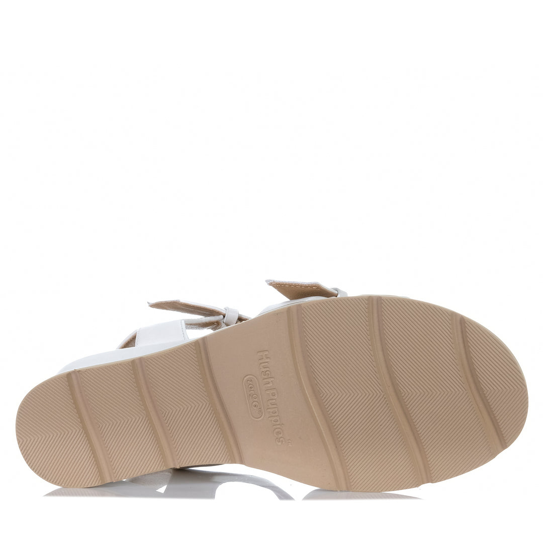 Hush Puppies Cally White Womens Sandals