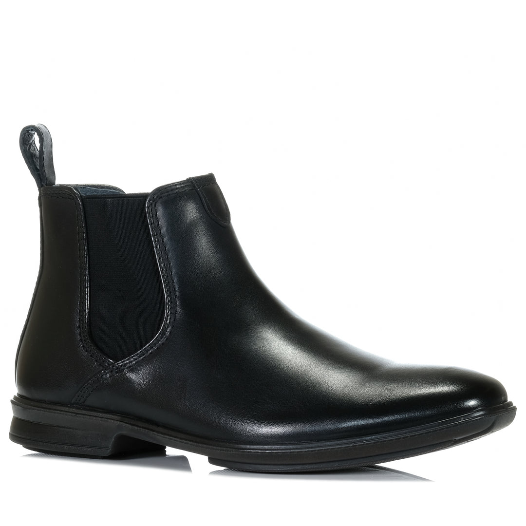 Hush Puppies Chelsea Black Mens Boots