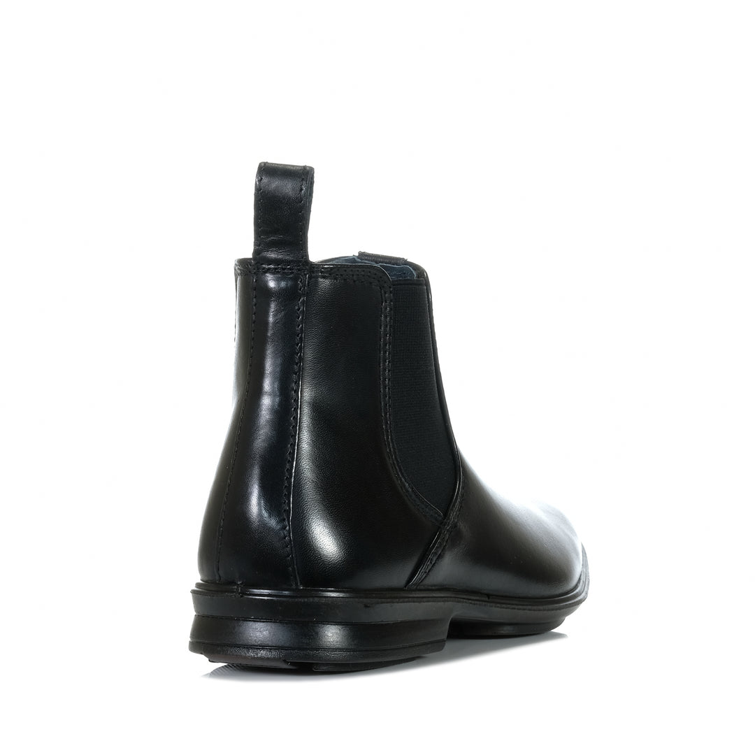 Hush Puppies Chelsea Black Mens Boots