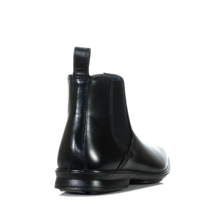 Hush Puppies Chelsea Black Mens Boots