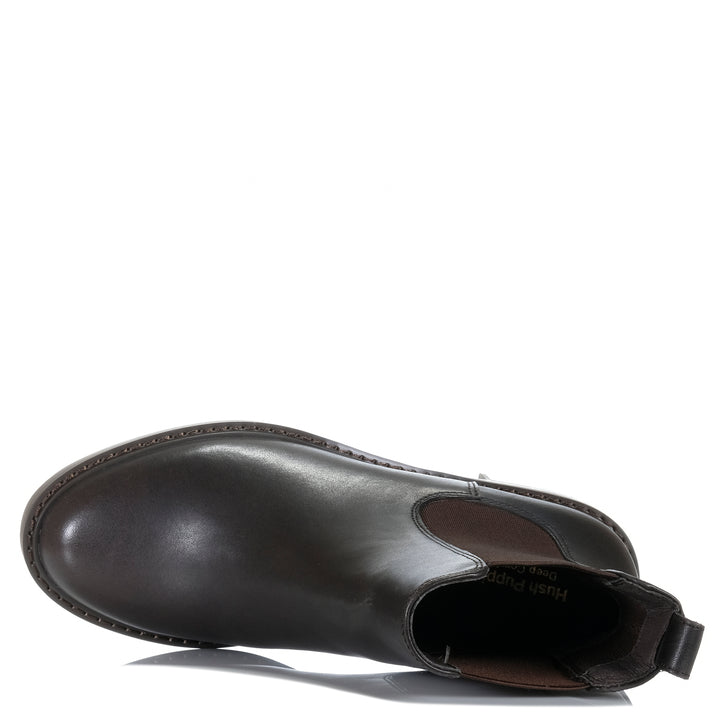 Hush Puppies Firestar Ground Coffee Womens Boots