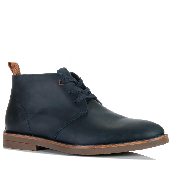 Hush Puppies Gibson Navy Mens Boots