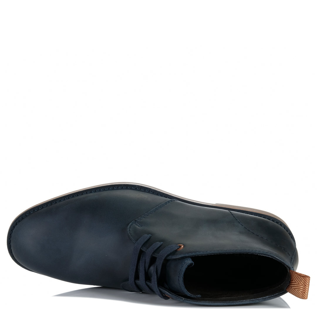 Hush Puppies Gibson Navy Mens Boots