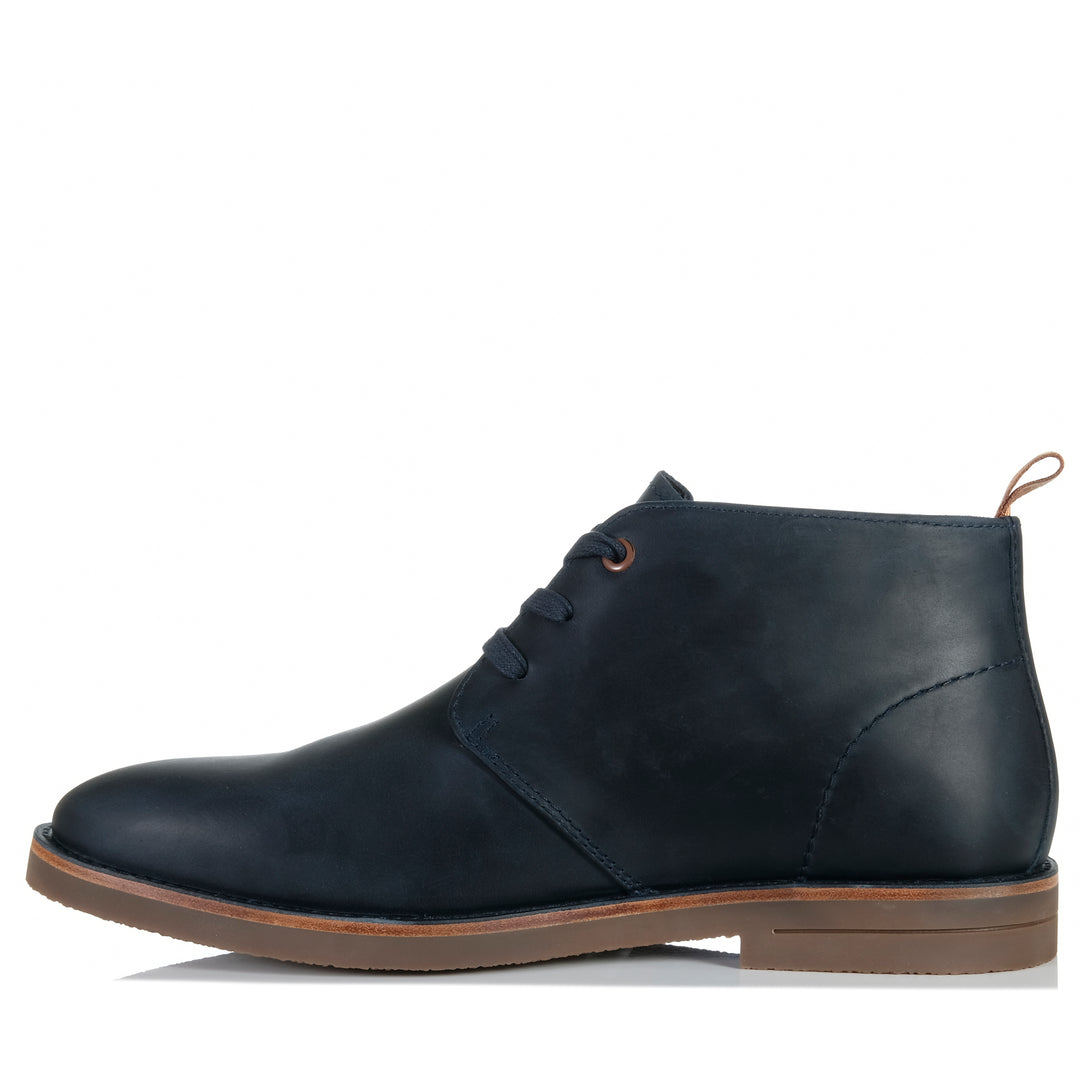 Hush Puppies Gibson Navy Mens Boots