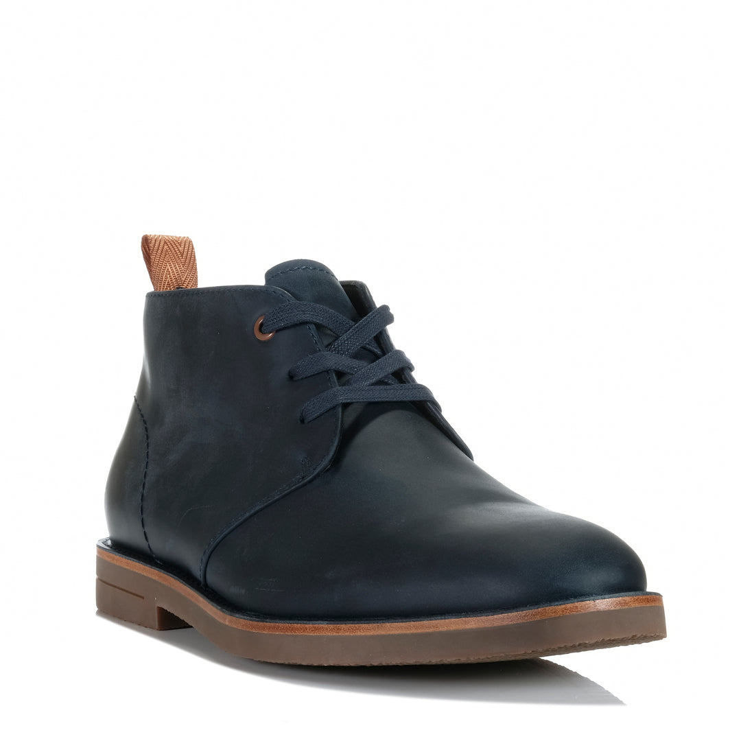 Hush Puppies Gibson Navy Mens Boots