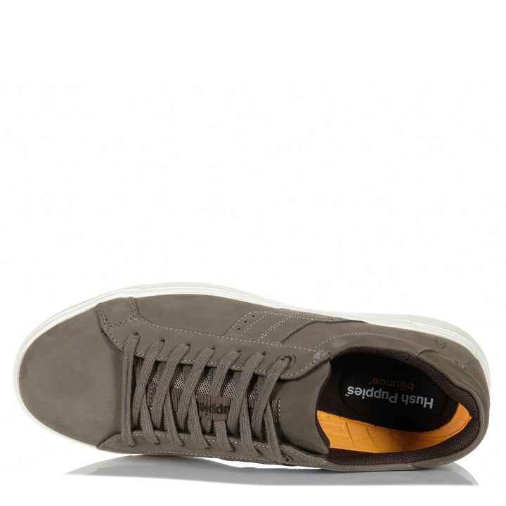 Hush Puppies Gravity Truffle Nubuck Mens Sneakers