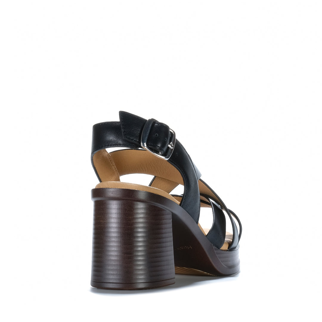 Hush Puppies Halo Black Womens Sandals