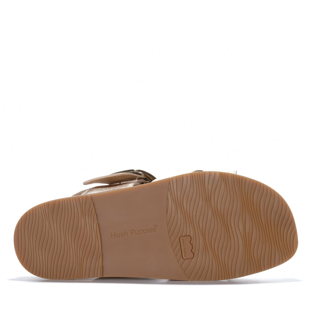 Hush Puppies Jester Soft Gold Womens Sandals