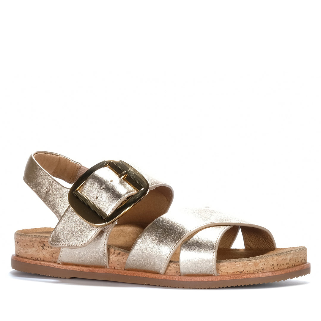 Hush Puppies Jester Soft Gold Womens Sandals