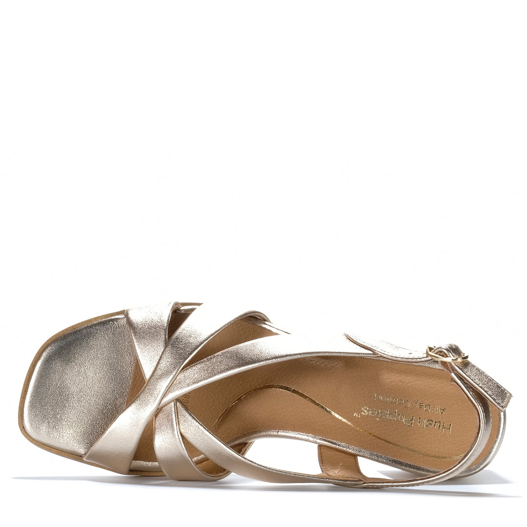 Hush Puppies Kaboo Soft Gold Womens Sandals