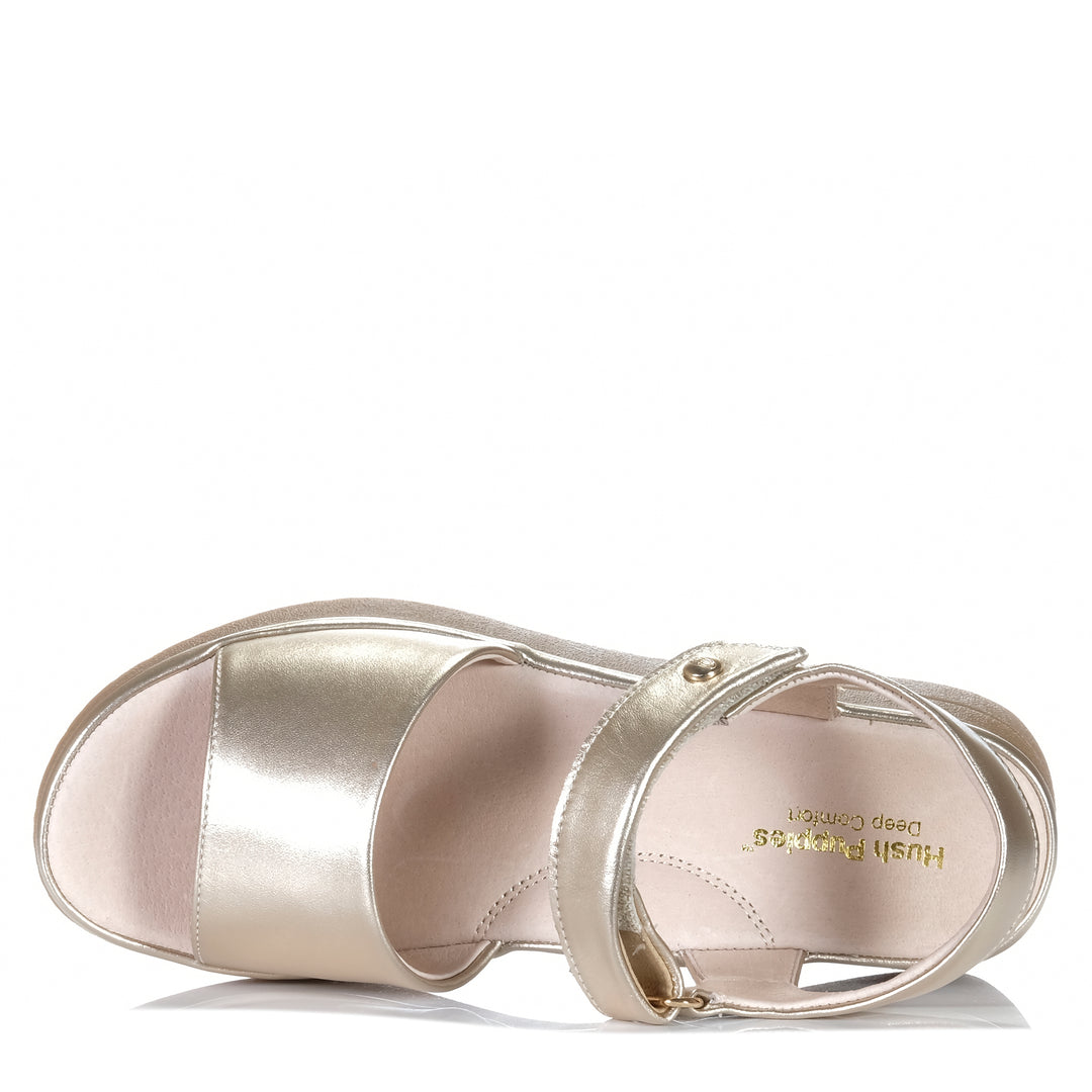 Hush Puppies Kazumi Soft Gold Womens Sandals
