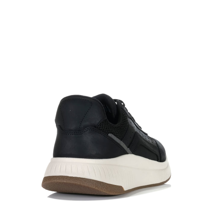 Hush Puppies Keegan Black Mens Sneakers