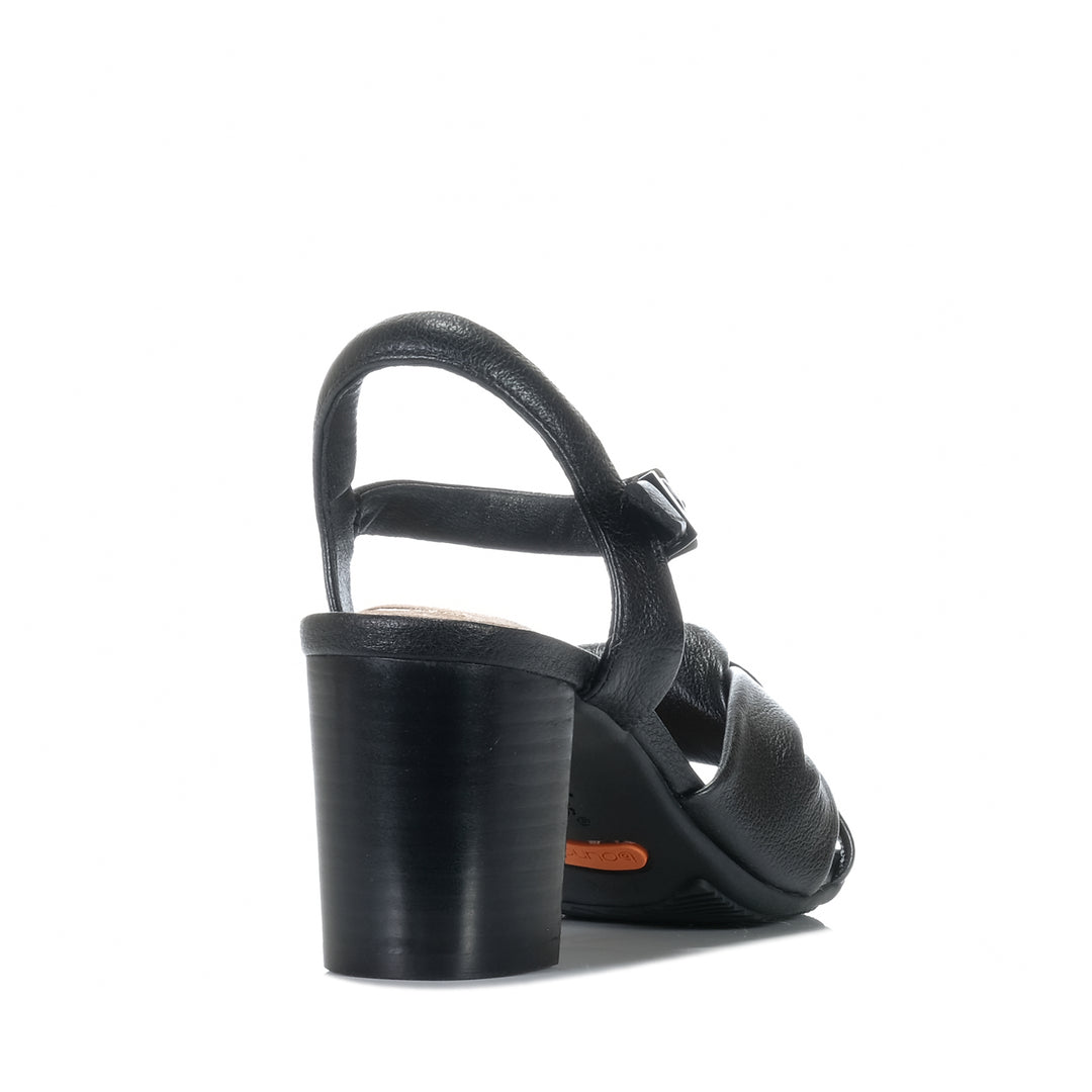 Hush Puppies Lush Black Womens Sandals