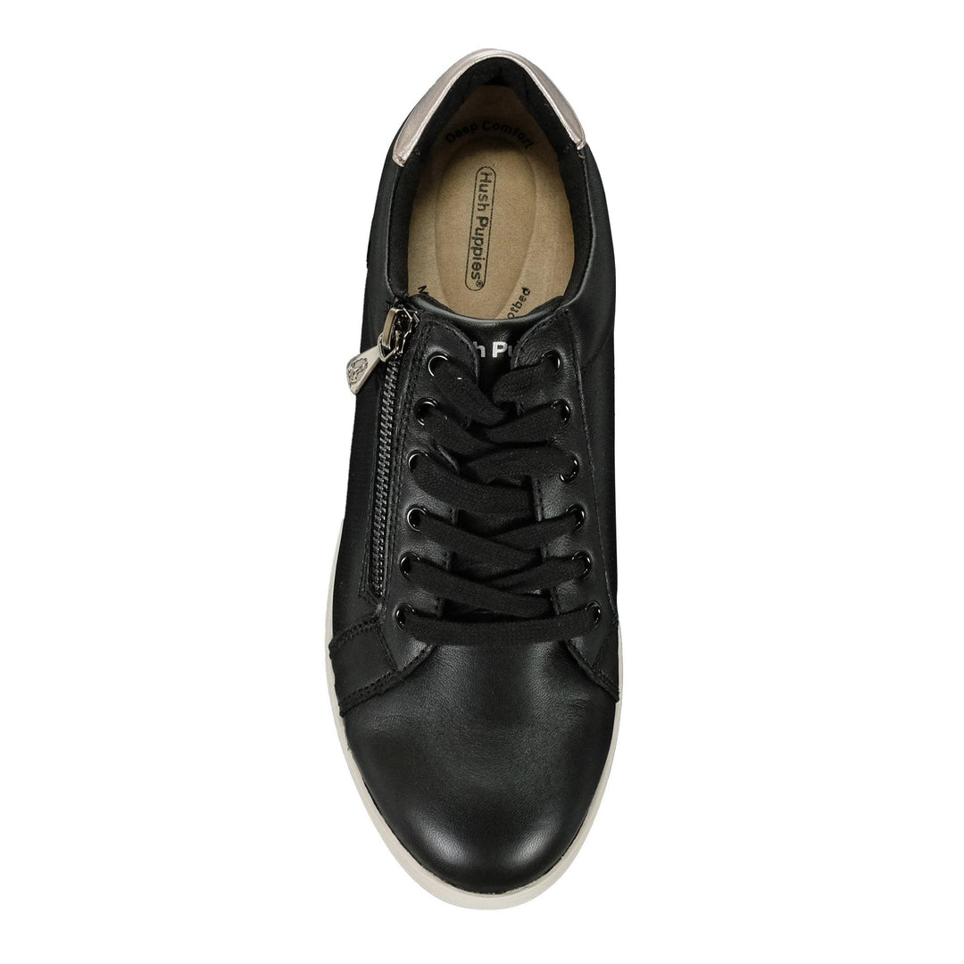 Hush Puppies Mimosa Black Womens Sneakers