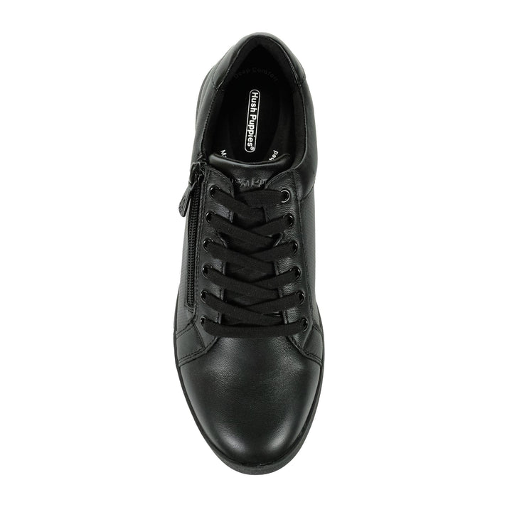 Hush Puppies Mimosa Black/Black Womens Sneakers
