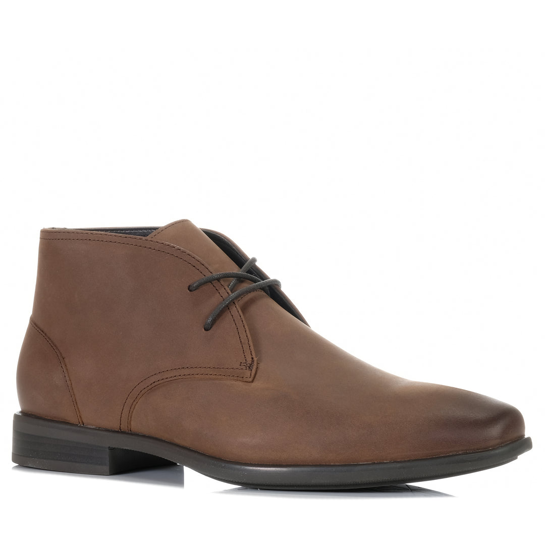 Hush Puppies Nuno Brown Mens Boots