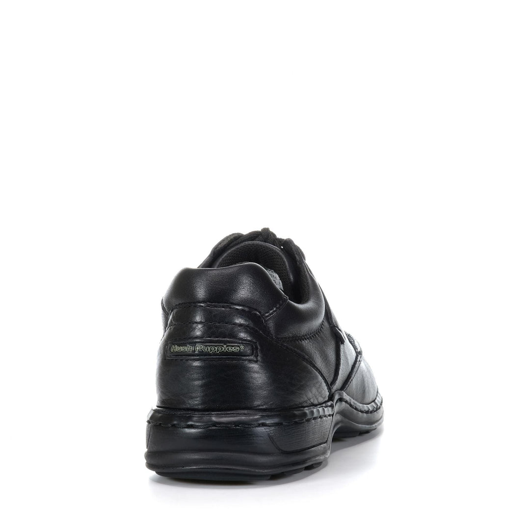 Hush Puppies Randall 2 Black Mens Shoes