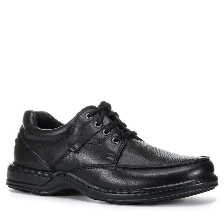 Hush Puppies Randall 2 Black Mens Shoes