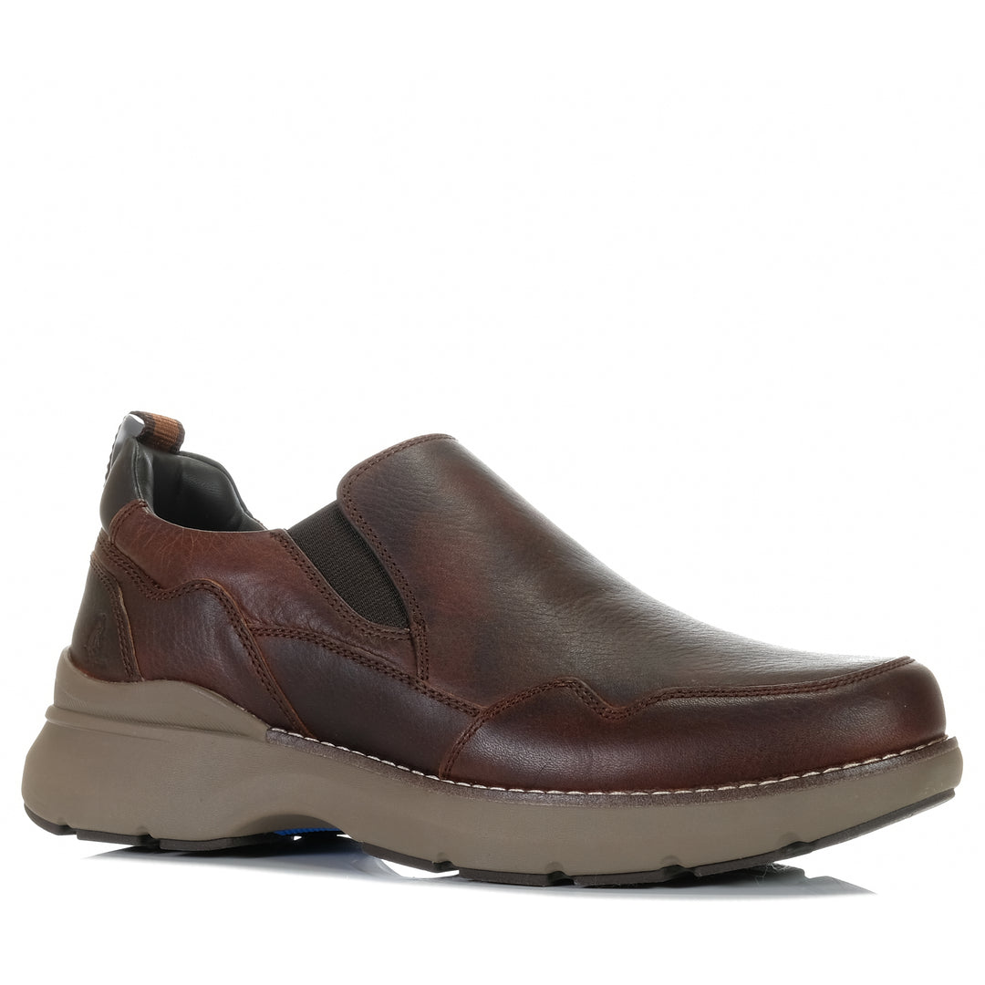 Hush Puppies Route Tan Mens Shoes
