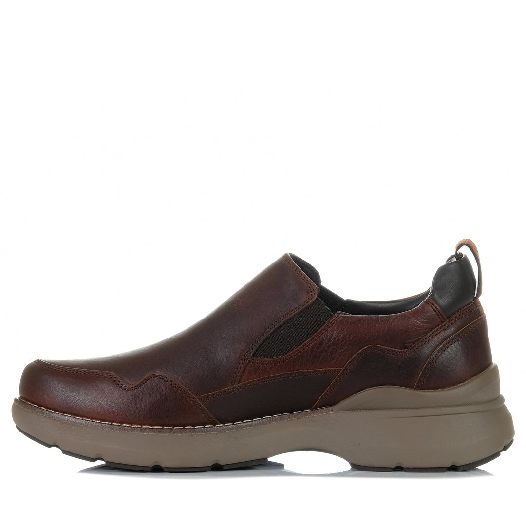 Hush Puppies Route Tan Mens Shoes