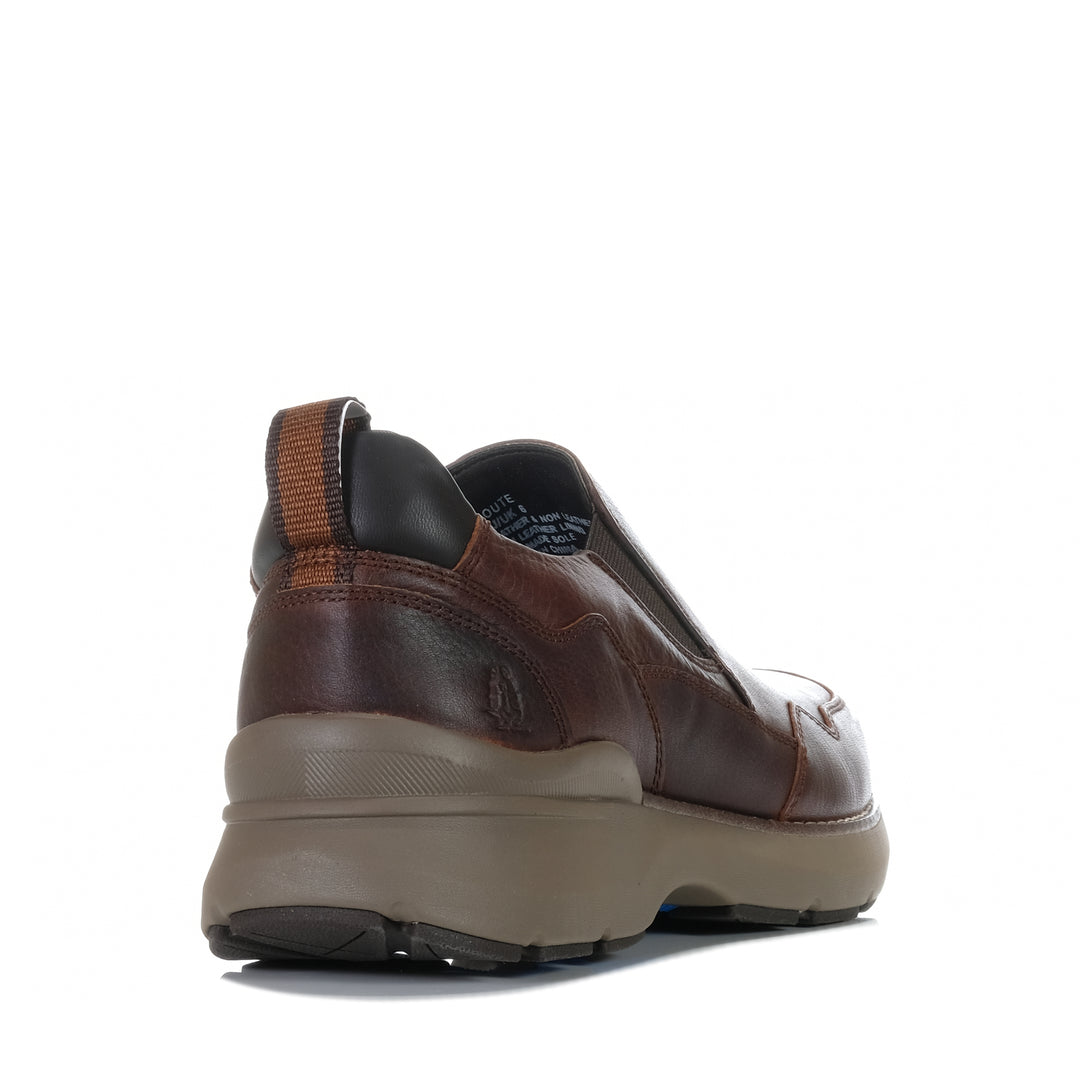 Hush Puppies Route Tan Mens Shoes