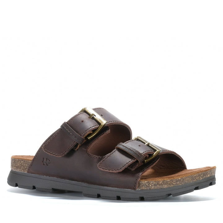 Hush Puppies Salton Brown Mens Sandals
