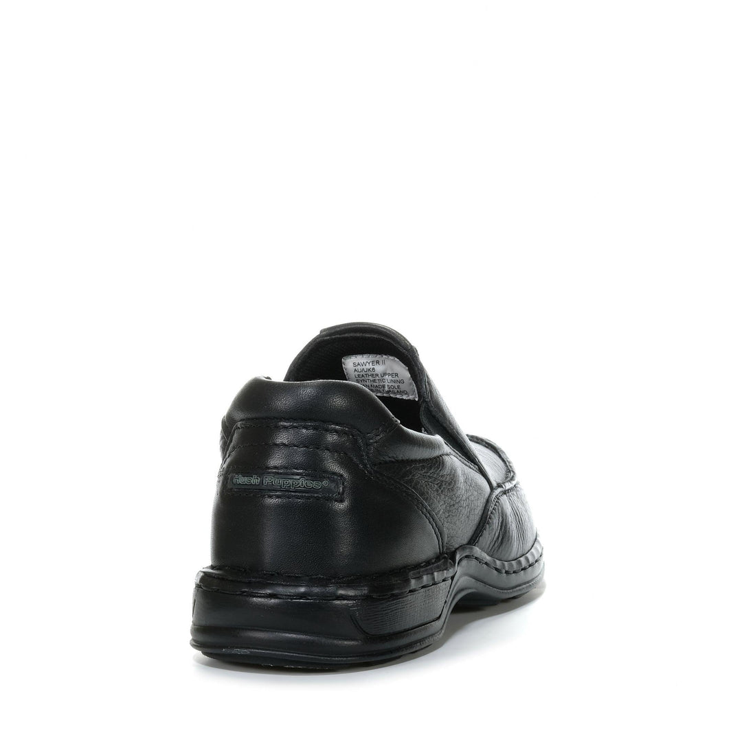 Hush Puppies Sawyer 2 Black Mens Shoes