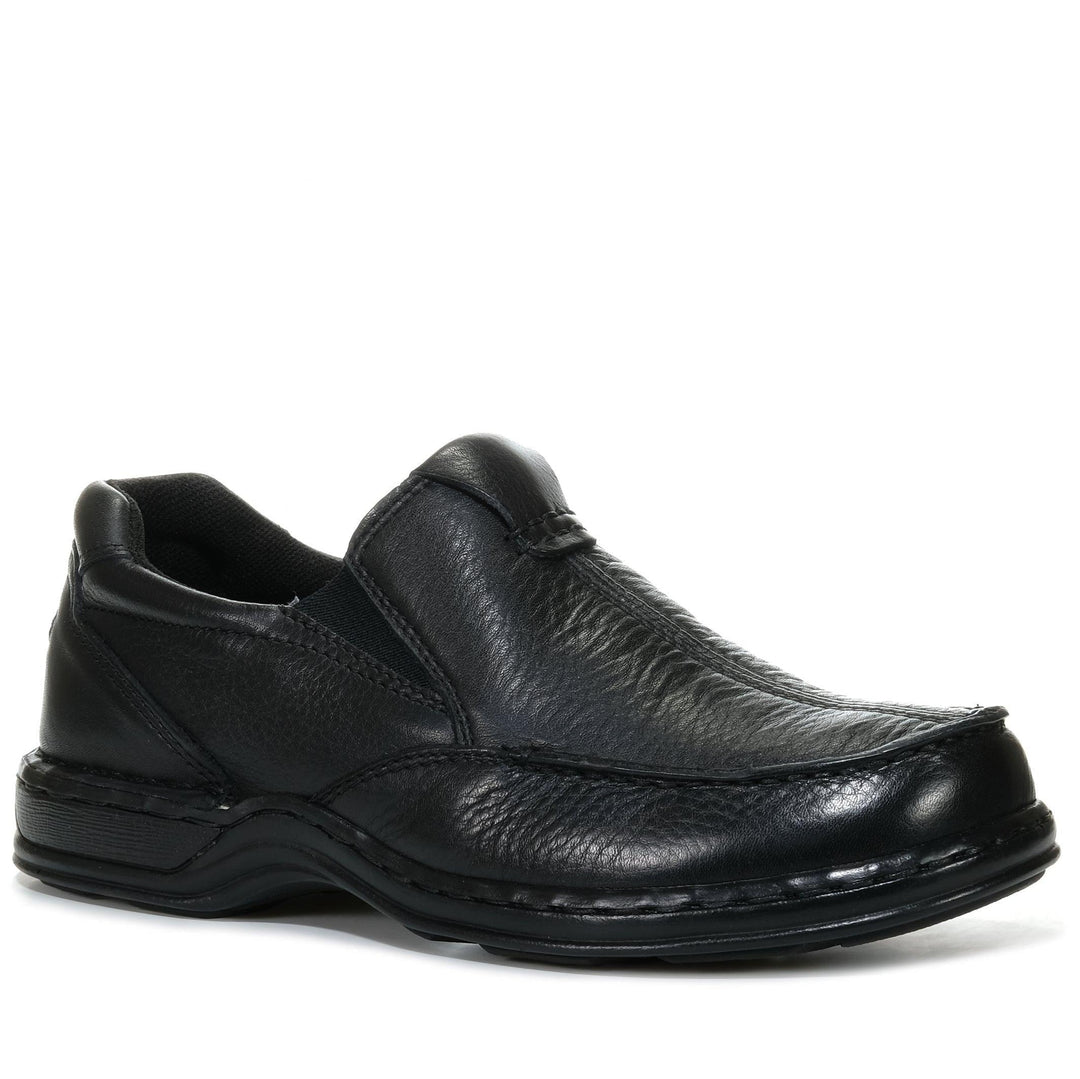 Hush Puppies Sawyer 2 Black Mens Shoes