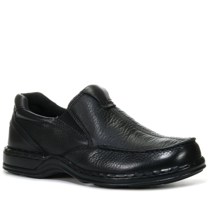 Hush Puppies Sawyer 2 Black Mens Shoes
