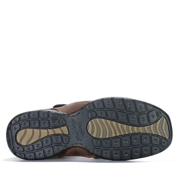 Hush Puppies Sentry Brown Mens Sandals