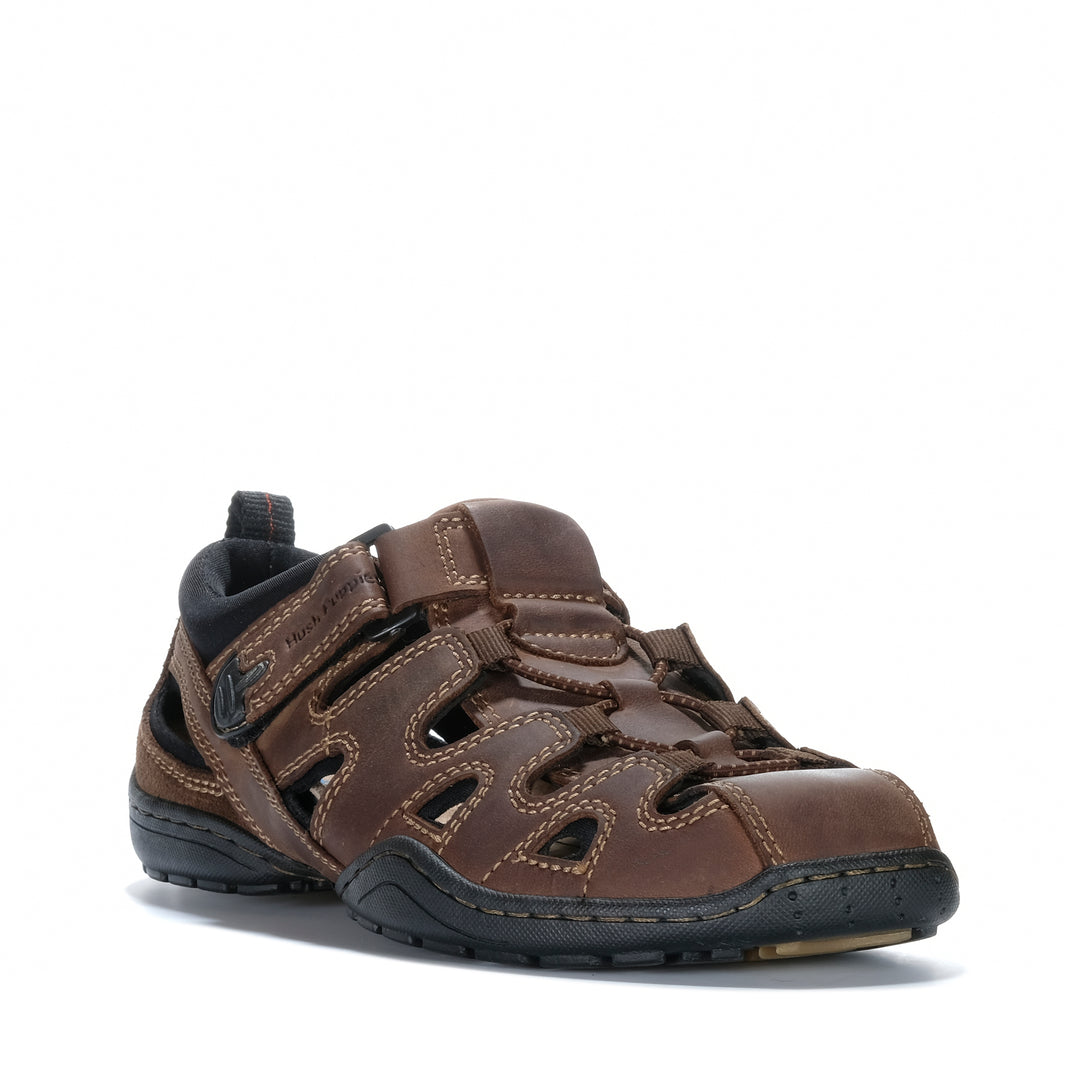 Hush Puppies Sentry Brown Mens Sandals