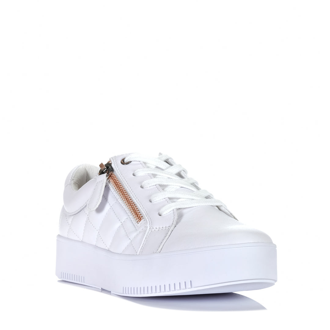 Hush Puppies Value White Womens Sneakers