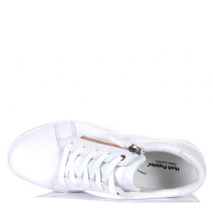 Hush Puppies Virtue White Womens Sneakers