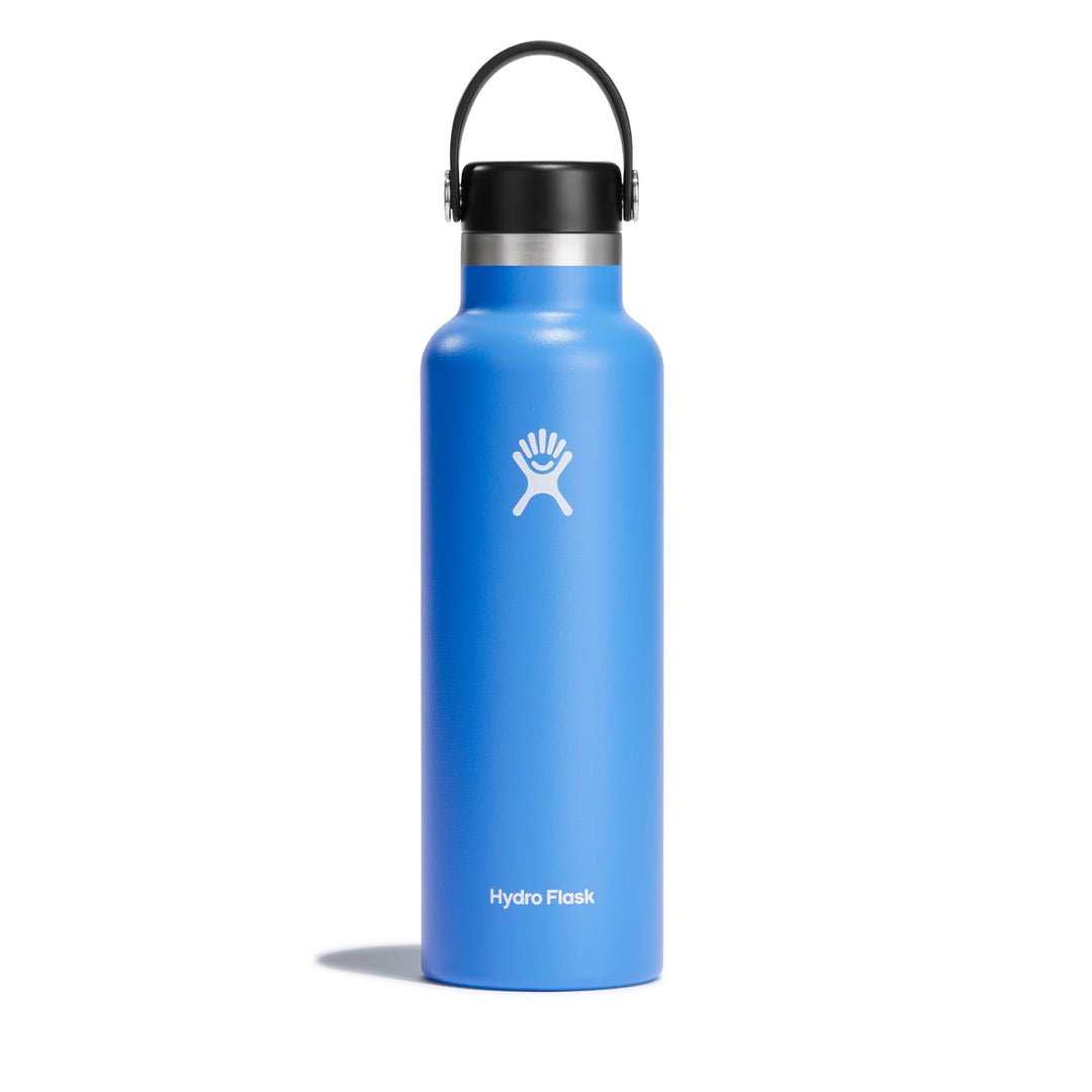 Hydro Flask 21oz (621mL) Standard Mouth Cascade Blue