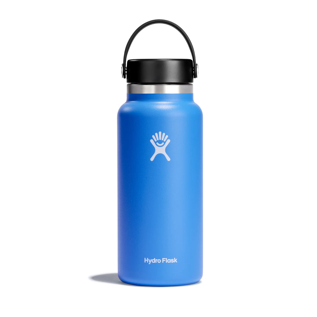 Hydro Flask 32oz (946mL) Wide Mouth Cascade Blue