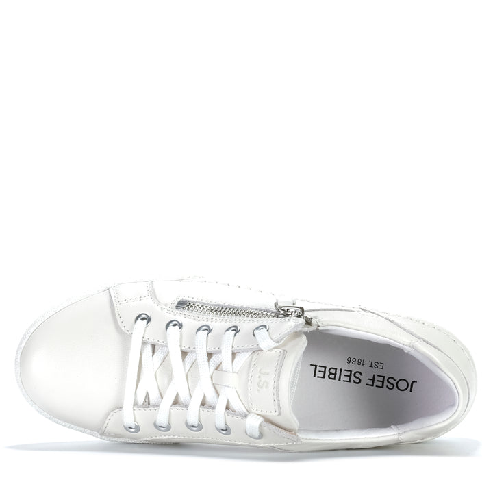 Josef Seibel Claire 03 White Womens Sneakers