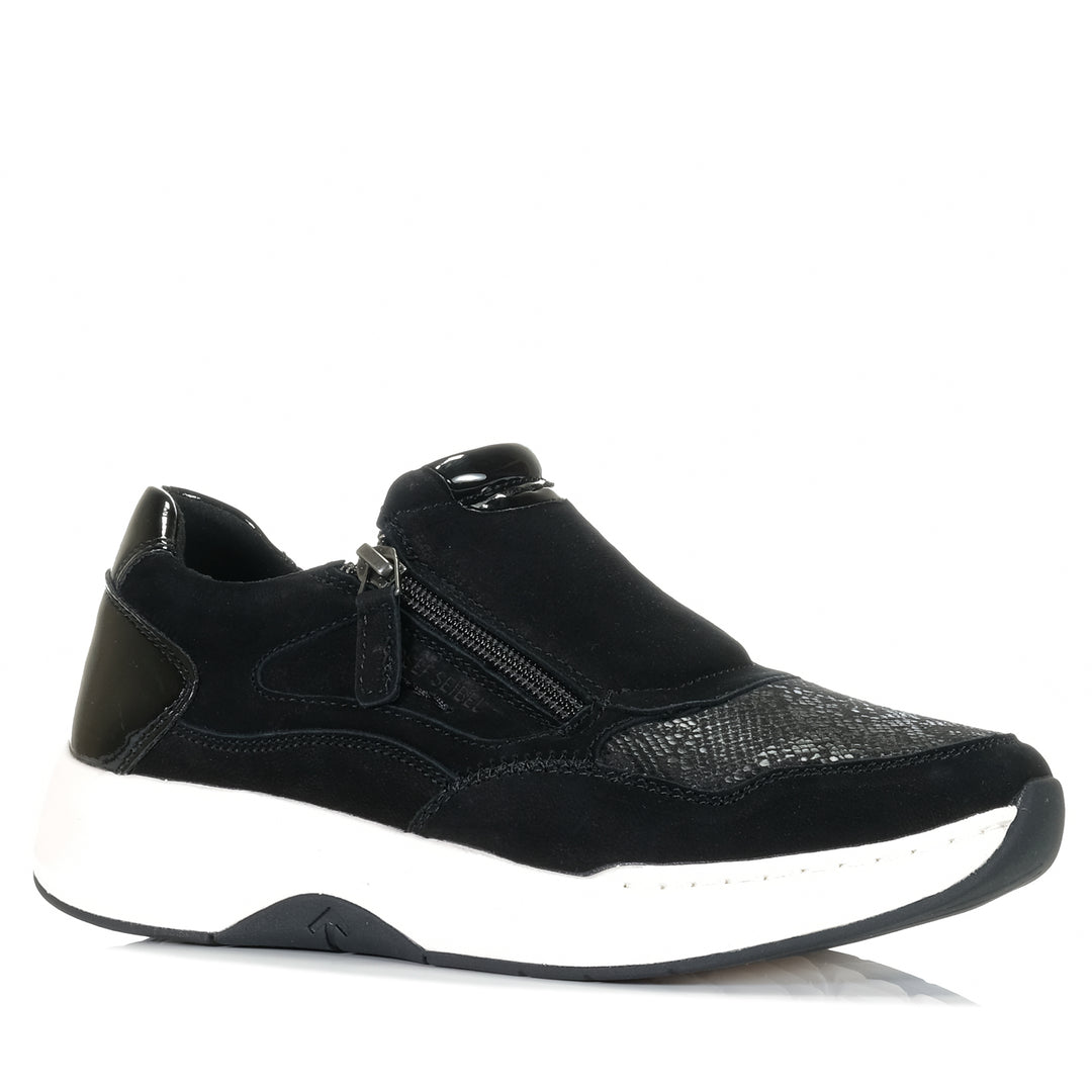Josef Seibel Elli 03 Schwarz Black Womens Sneakers