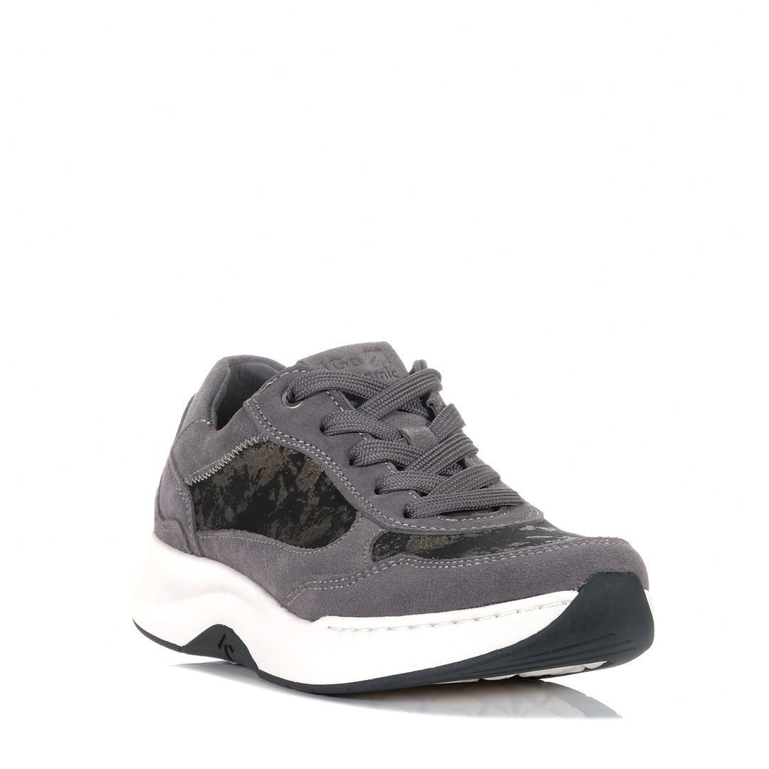 Josef Seibel Elli 04 Asphalt Kombi Grey Womens Sneakers