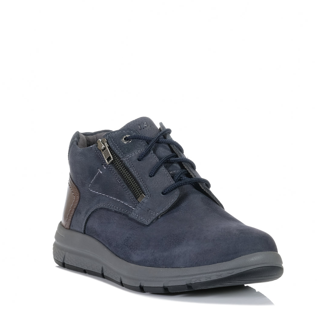 Josef Seibel Giuseppe 03 Indigo Blue Mens Boots