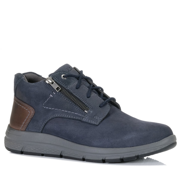 Josef Seibel Giuseppe 03 Indigo Blue Mens Boots